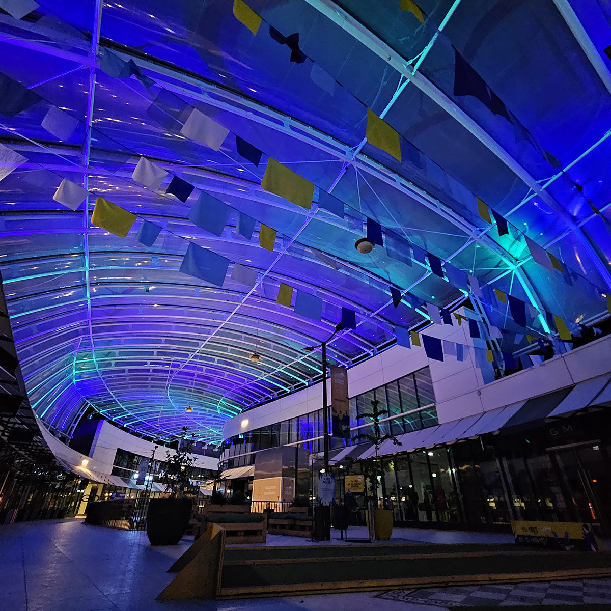 Contrôle CASAMBI des projecteurs RGBW de l'Heure Tranquille à Tours